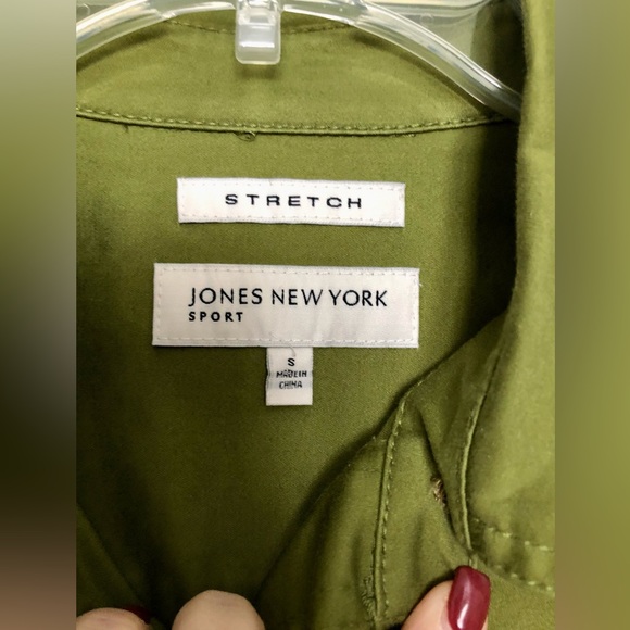 Jones New York green coat - Picture 6 of 6